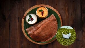 பச்சை பயிறு தோசை